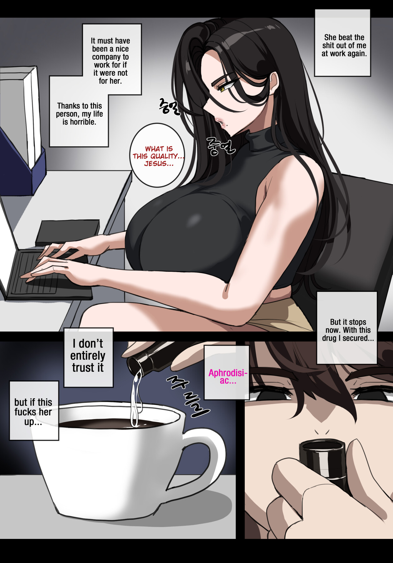 Hentai Manga Comic-"Besting My Toxic Boss"-Read-4